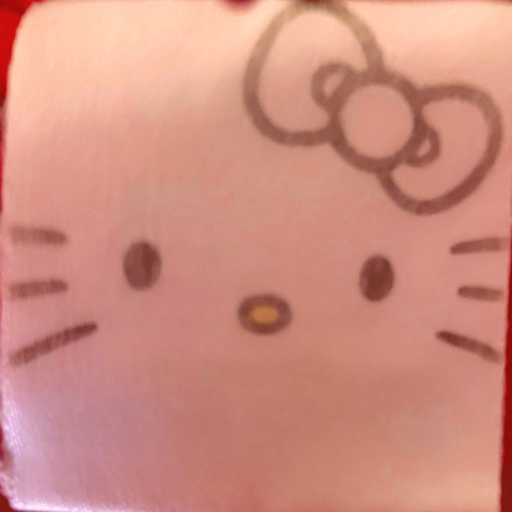 hello kitty y2k red plaid basic tank top - Picture 3 of 4